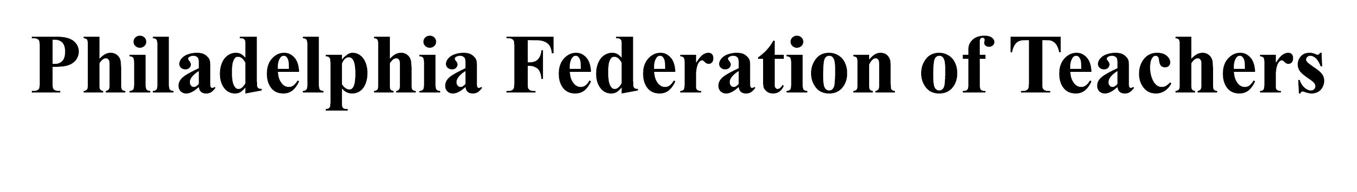 Philadelphia Federation of Teachers