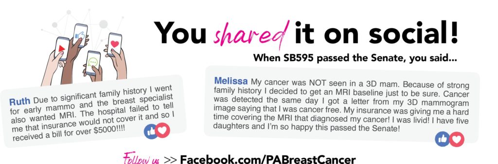 You Shared it on Social! Follow us on Facebook at PABreastCancer